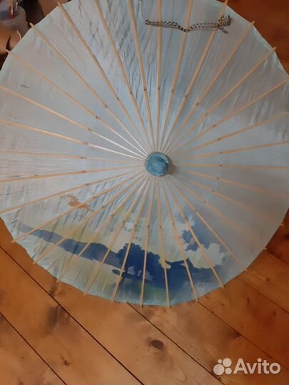 Зонт шёлк Китай 1951г