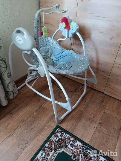 Детские электронные качели для новорожденных
