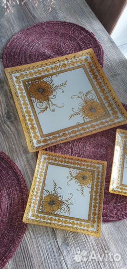 Набор тарелок Royal Glass