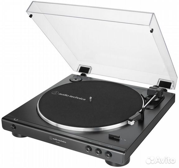 Виниловый проигрыватель Audio-Technica AT-LP60X bl