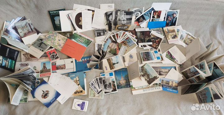 Наборы открыток СССР 70ые