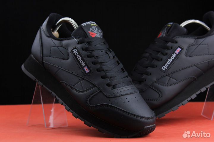 Кроссовки натуральная кожа reebok