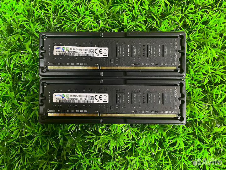 Комплект оперативной памяти DDR3 16Gb Samsung