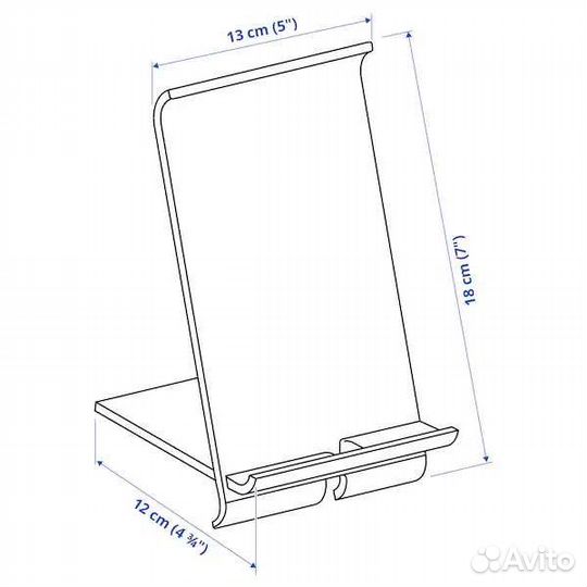 Сигфин Подставка д/мобильного телефона,Икеа IKEA