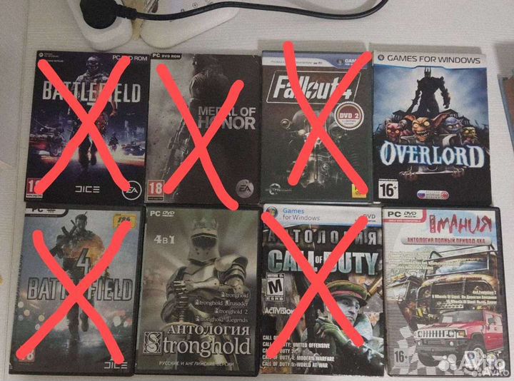 DVD диски с играми