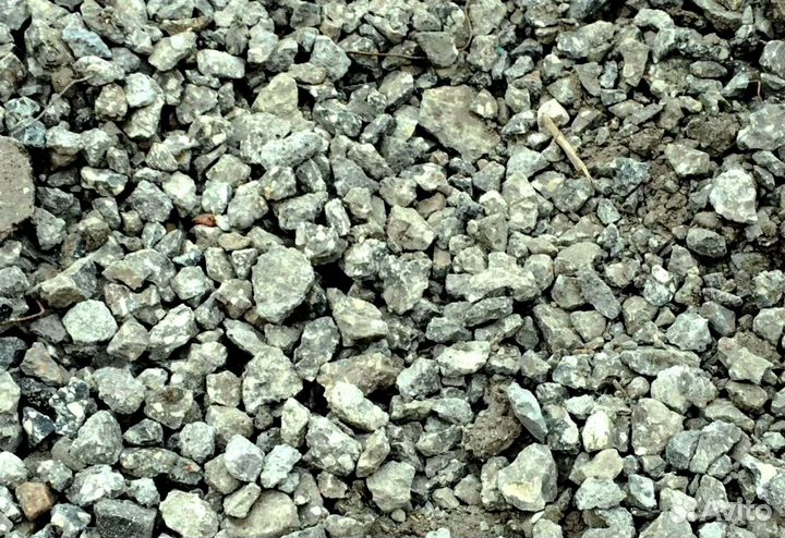 Щебень вторичный любых фракций