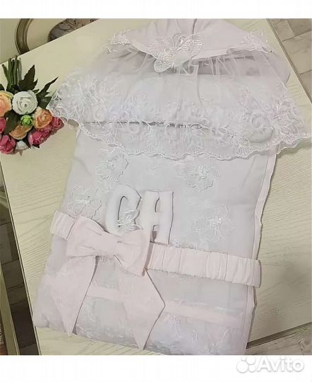 Кружевной конверт Choupette на выписку