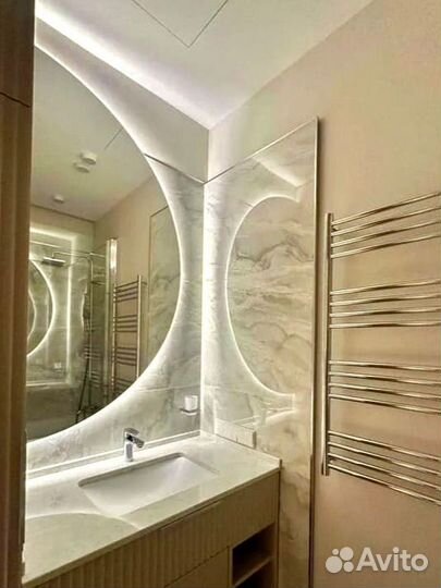 Влагостойкие шкафы для ванной комнаты на заказ