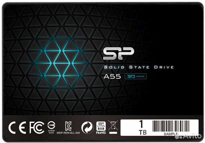 SSD накопитель silicon power Ace A55 SP001tbss3A55