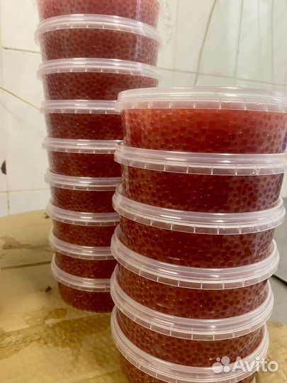 Красная икра горбуши