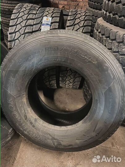 Шина грузовая (руль) 385/65R22.5 Hankook AH31