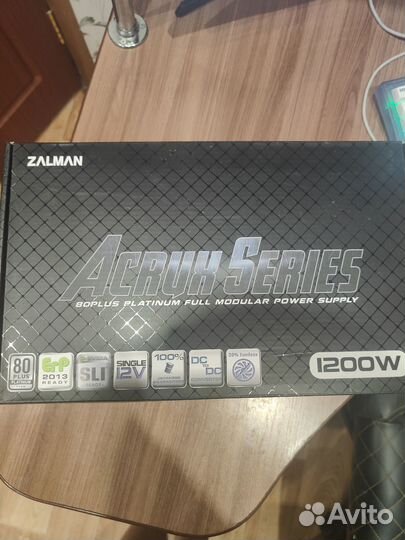 Блок питания Zalman Acrux Series 1200W Platinum