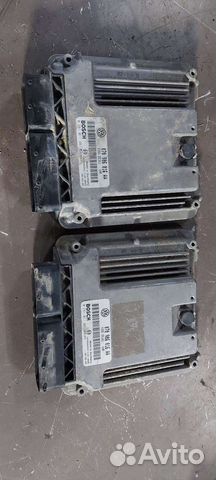 Блок управления двигателем на Volkswagen Touareg