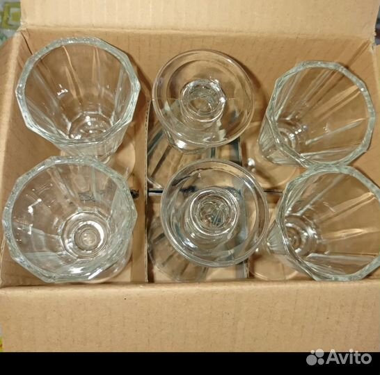 Рюмки лафитники новые 35 мл