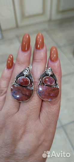 Серебряные серьги