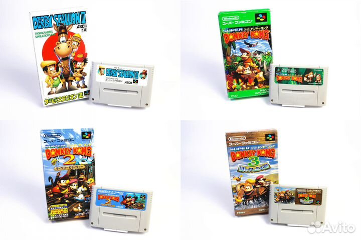 Игры Nintendo Famicom (snes) - Коробочные издания