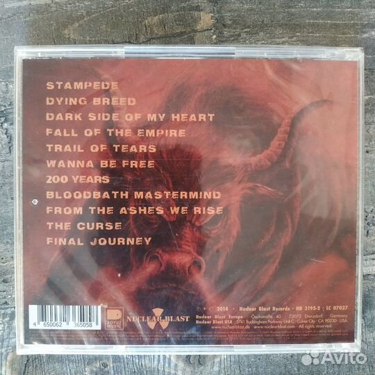Accept - Blind Rage (2014) CD