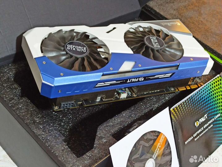 Видеокарта GTX 1070 8 GB