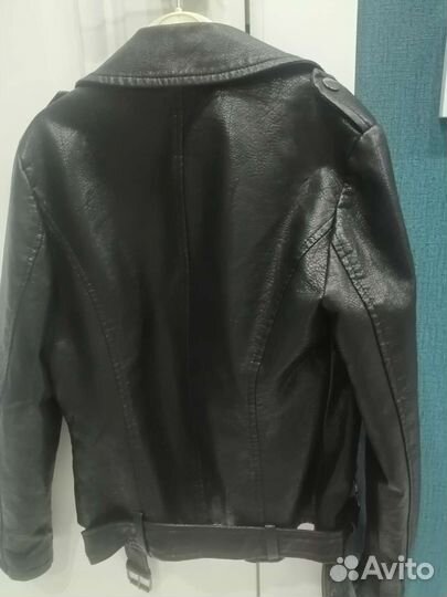 Кожаная куртка косуха детская