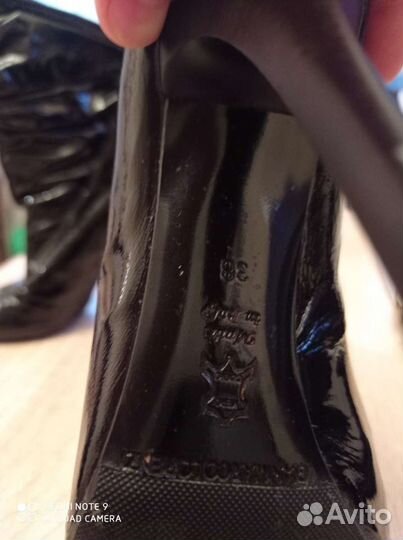 Сапоги демисезонные женские италия 38