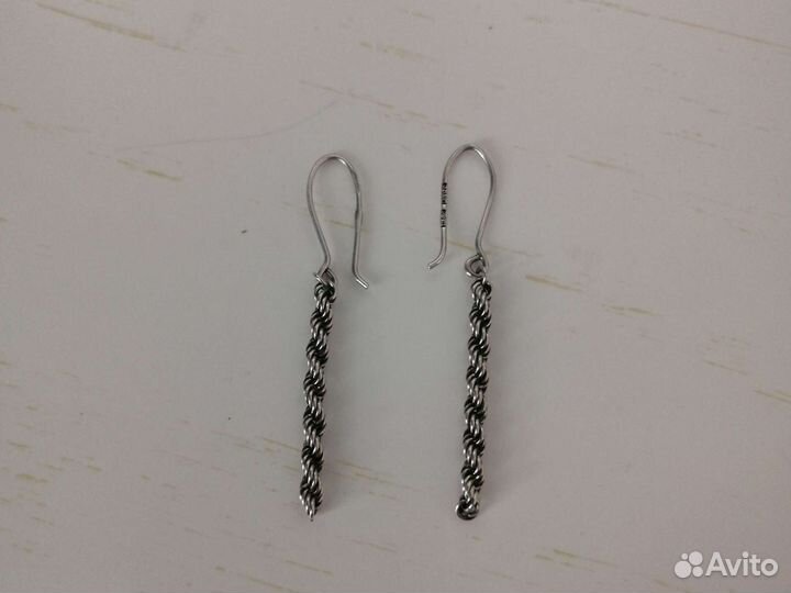 Серебряные серьги