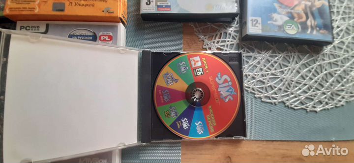 Игровые диски Sims, crysis