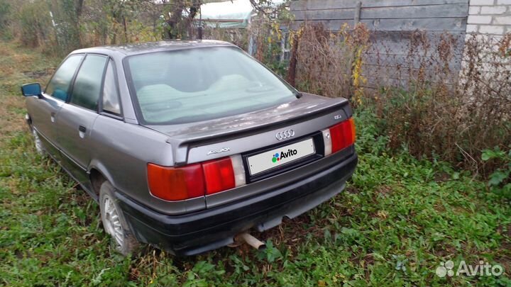 Audi 80 1.8 МТ, 1990, 350 000 км
