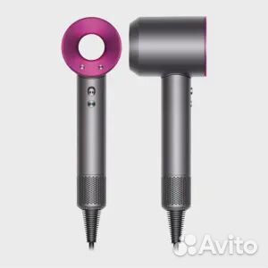 Фен для волос Dyson Supersonic HD08, никель/фуксия