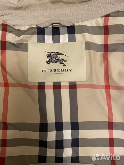 Мужской тренч burberry