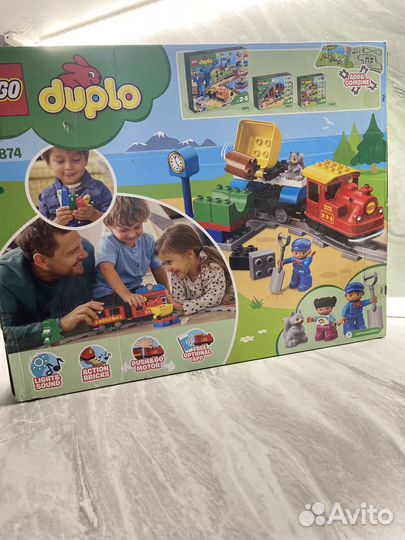 Lego duplo поезд оригинал