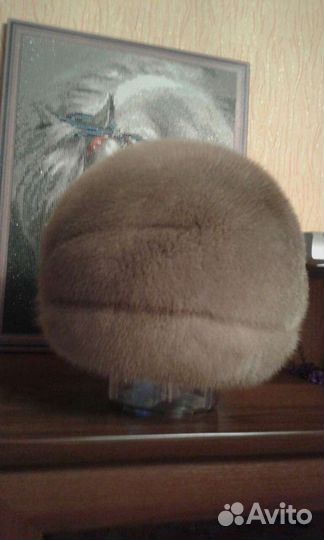 Шапка норковая женская