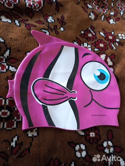 Резиновая шапочка для плавания, детская