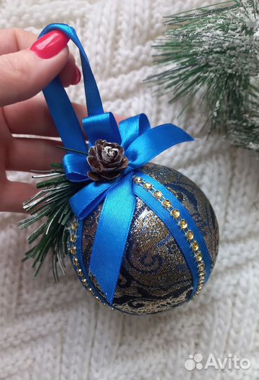 Игрушки на елку ручная работа