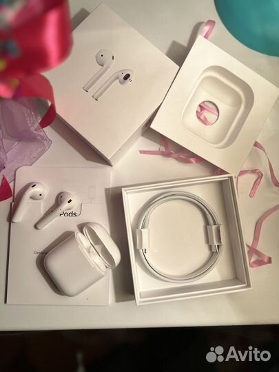 Наушники apple AirPods оригинальные