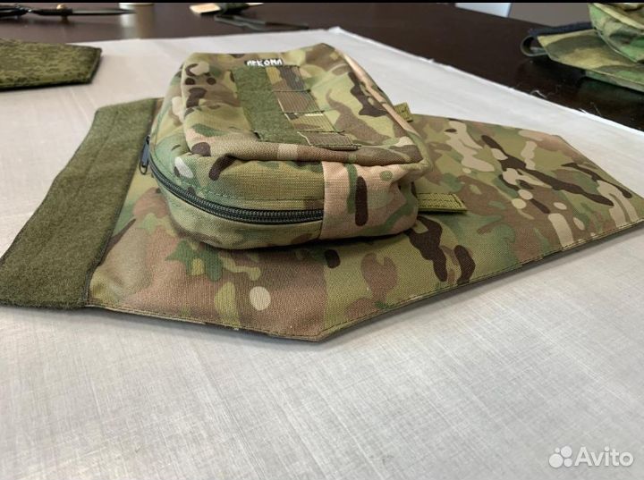 Защита паха со съёмным подсумком