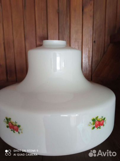 Плафон подвесной СССР. Для дачи на кухню