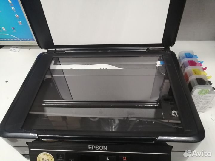 Мфу цветной Epson XP-342. Бесчиповая снпч. Wi Fi
