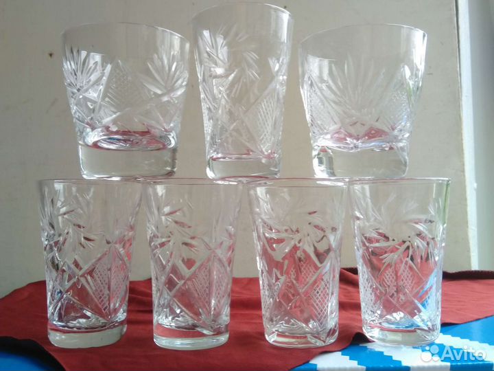 Стопки.Хрусталь. СССР