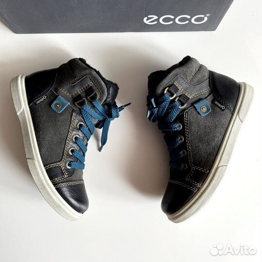 Новые зимние ботинки Ecco (Дания), р.30(20см)
