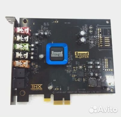 Звуковая карта 5,1 Fiber Recon3D SB1350 quad-core