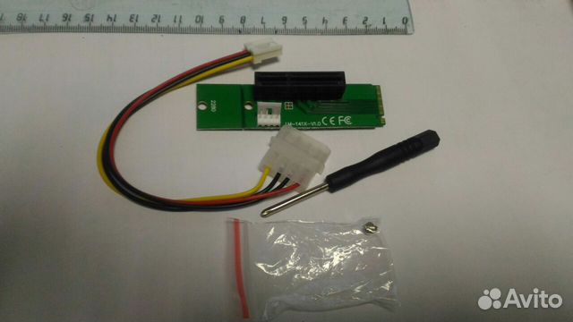 Переходник m2 to PCI-e для майнинга купить в Санкт-Петербурге с ...