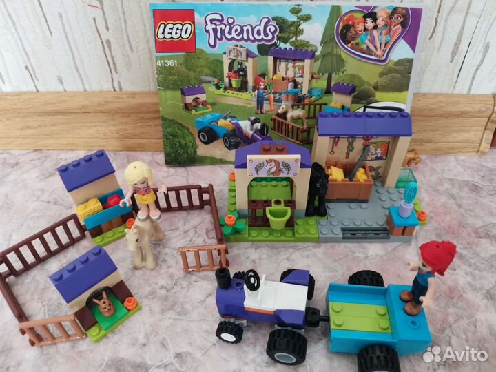 Конструктор lego 41361 Конюшня для жеребят Мии