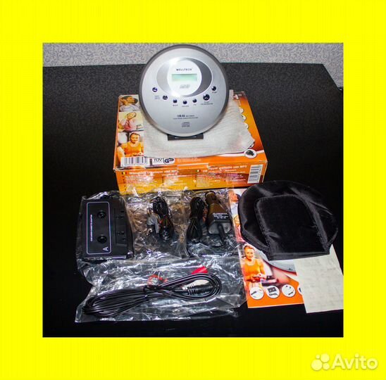 Немецкий сd плеер welltech 40847