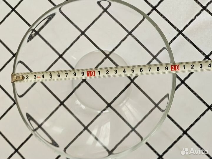 Салатник стеклянный большой