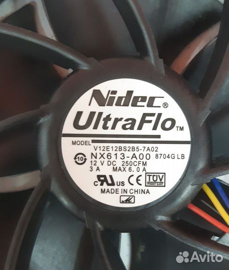 Вентилятор / Кулер Nidec UltraFlo