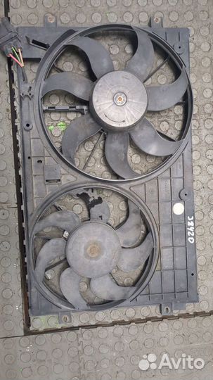 Вентилятор радиатора Volkswagen Touran, 2004