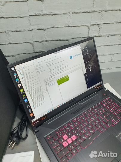Игровой Asus TUF Gaming A17 RTX3050/32GB/512GB