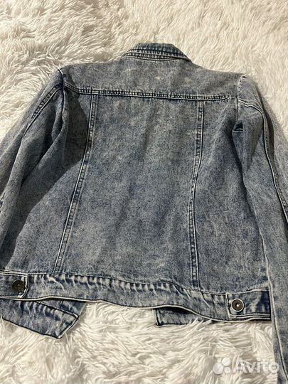 Джинсовая куртка женская 40 42