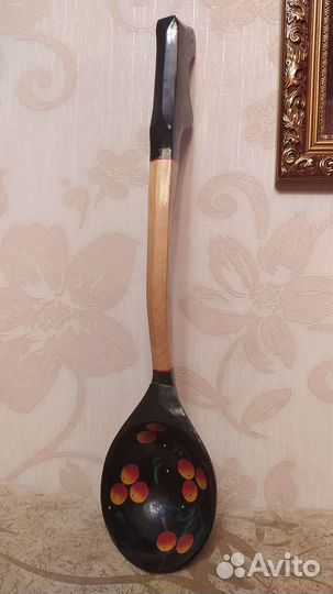 Ложка деревянная хохлома