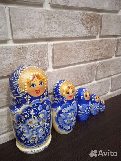 Матрёшка пяти кукольная роспись ручная работа